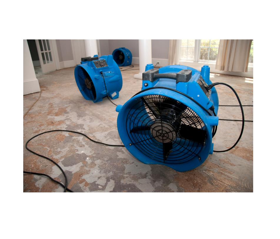Water damage restoration